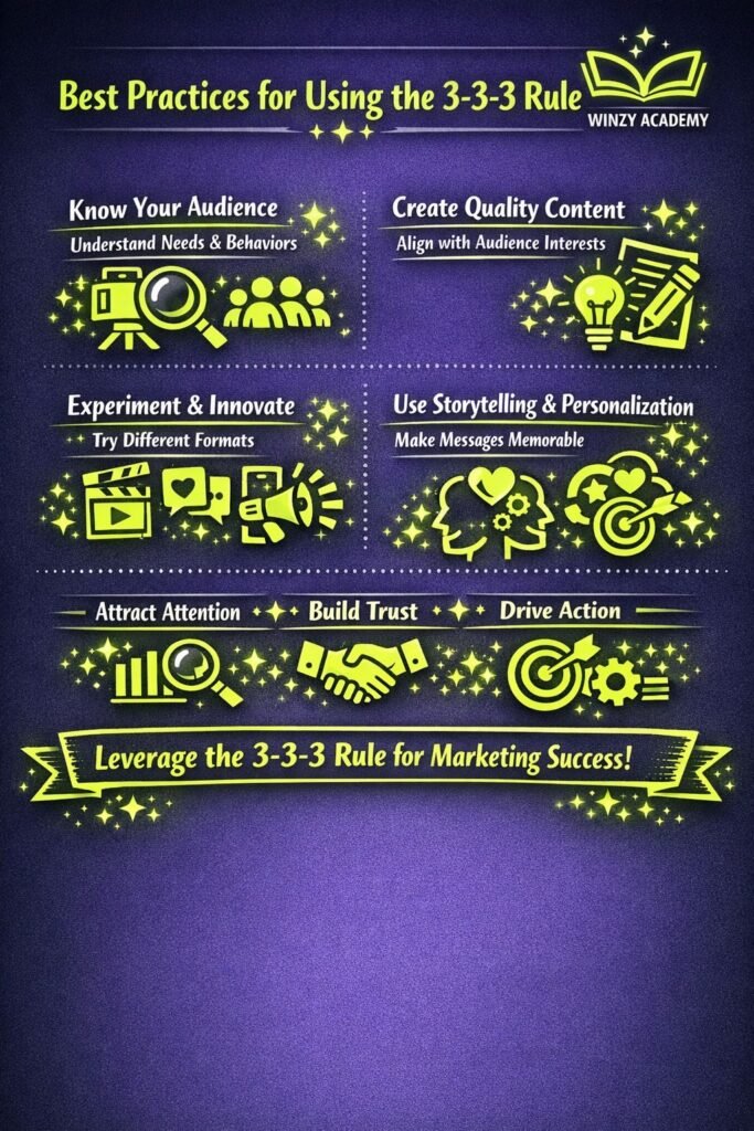 What is the 3-3-3 Rule in Marketing